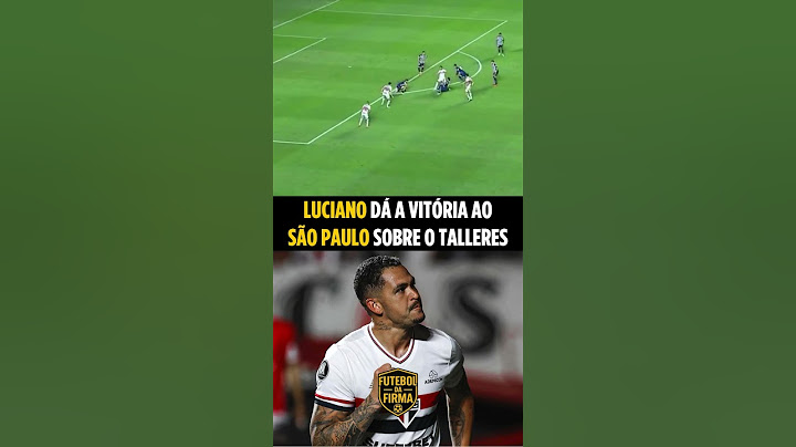 🚨 LUCIANO DECIDE! SÃO PAULO VENCE O TALLERES E AVANÇA NA LIBERTADORES!