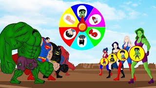 Rescue SUPERHEROE : HULK PREGNANT, SPIDERMAN & SUPER-MAN, BATMAN | Back from the Dead SECRET - FUNNY