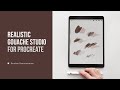 Realistic Gouache in Procreate | Brushes Demonstration | Acrylic Painting on iPad