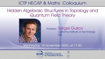 ICTP HECAP & Maths Colloquium on "Hidden Algebraic Structures in Topology and Quantum Field Theory"