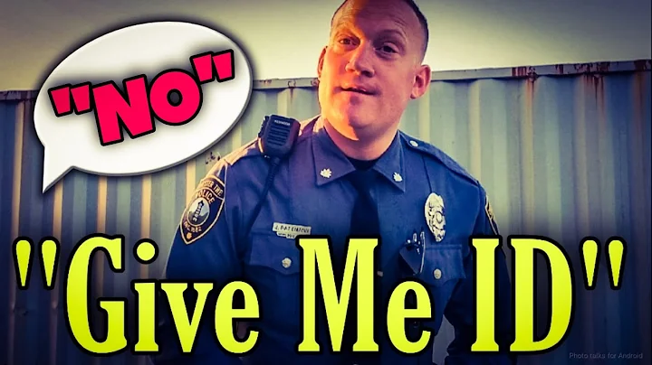 This Cop DESPERATELY Wants My ID - 1st Amendment A...