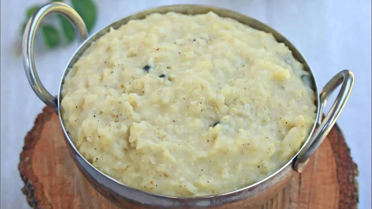 Healthy & Yummy Millet Pongal in TamilThinai Arisi Pongal Pongal