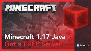 how to get a minecraft 1.17 java edition server for free - server.pro