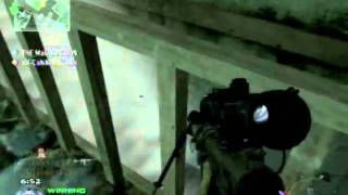 Modern Warfare 2: HitMarker-SYM First Sniper Montage!
