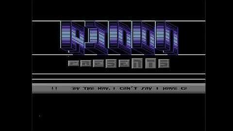 C64 Crack Intro: Aidon Intro 2 ! 1989