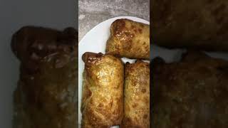 Air Fryer Cheesesteak Egg Rolls-🔥#shorts