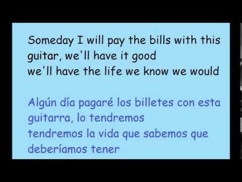 Hey there Delilah - Plain White T's (English / Español)