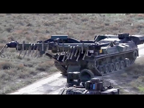Videobillede: Keiler Mine Flail Tank - Minefield Clearing Vehicle