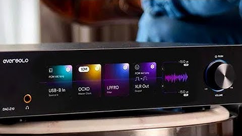 Eversolo DAC-Z10 Flagship with Dual-Mono AKM Architecture with a stylish Design for Music Lovers 