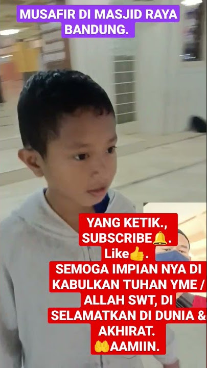 BAB MUSAFIR AJARKAN ANAK CINTAI RUMAH IBADAHNYA#shorts#merantau#liburan