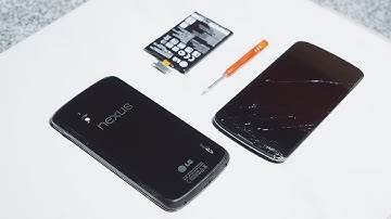 Google Nexus 4 | LG E960 | How to Replace fix LCD Screen Battery Glass Backcover Replacement