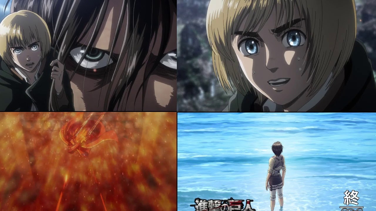 アルミン お前は勇者だよ 進撃の巨人54話についての感想 長さ 23 15 動画ニュース