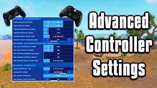 In this video, i cover all the new advanced controller & console
sensitivity and aim assist settings. most recent update, epic added a
ton of sett...