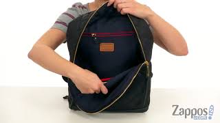 tommy hilfiger quilted backpack