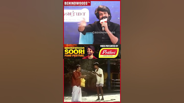 சரியா நடிக்கலைனு கவுண்டமணி எட்டி உதைச்சுட்டாரு... 🤣 Soori Reveals 1st Time