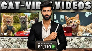 How I made $15K with new Viral Cat Videos Using Ai tools only (Step-by-Step Guide)