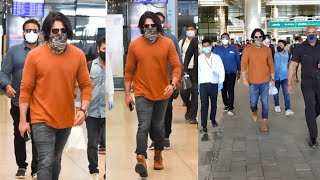 KGF Hero Yash at Hyderabad airport with new look ll