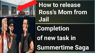 how to release crystal from jail in summertime saga || summertime game,summer saga android game screenshot 2