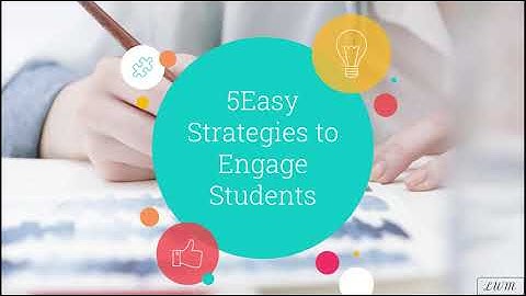 5Easy Strategies to Increase Student Engagement - Google Slides