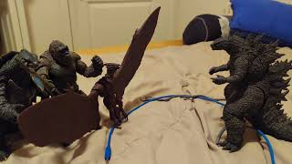 Godzilla Pssed Rodan Gamera And Kong Off