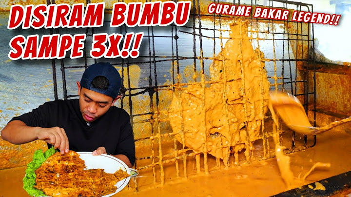 NEMU IKAN BAKAR LEGENDARIS YANG JUALANNYA UDAH 50 TAHUN!!
