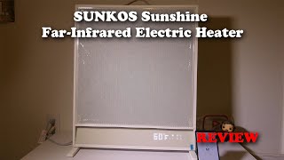 SUNKOS Sunshine FarInfrared Electric Heater REVIEW