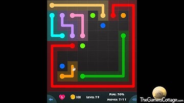 Flow Game Level - 499 [9x9] Mania Connect the Dots