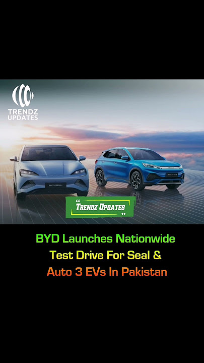 BYD Shocks Pakistan 🇵🇰 | Seal & Atto 3 EV Test Drive Now Open Nationwide! 🔌🔥 #Shorts
