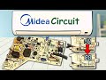 Inverter Mini Split AC Circuit Board Half Display & E0 Error Repair