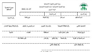 الفئات المشمولة بالبيان السنوي وطريقة ملئ استمارة البيان السنوي بالتفصيل