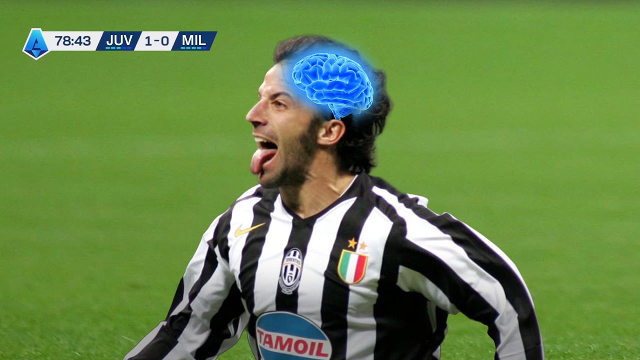 スポーツ Fanatico Azzurri Alessandro Del Piero S1 Com sua classe dentro de campo, Alessandro Del Piero é mais um