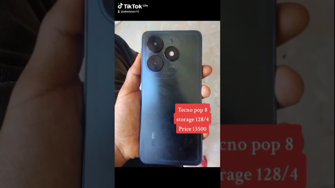 Tecno Pop 8 128 GB Blue