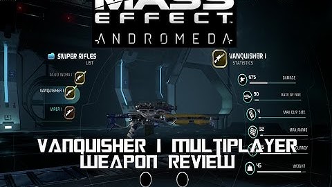 Mass Effect Andromeda Vanquisher I Multiplayer Review