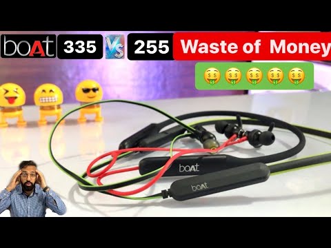 boAt Rockerz 335 vs boAt Rockerz 255 