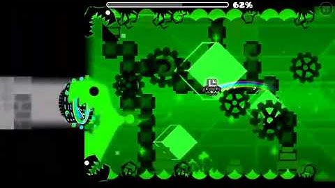 Geometry dash - Ghostbusters II by TrueChaos (all 3 coins)