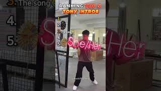 Ranking Top 5 Tony Intros