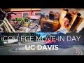 COLLEGE MOVE IN DAY | UC DAVIS