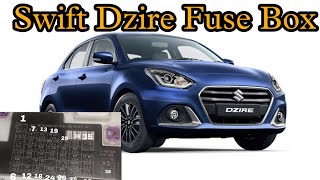 Swift Dzire Fuse Box Full details//#Allrounderhimanshusharma