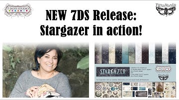 New 7 Dots Studio Collection with Finnabair - the STARGAZER!