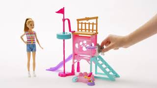 Jouet - BARBIE - Coffret Naissance des Chiots - Poupée brune - 3 chiots