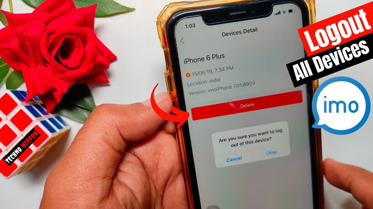 How to Logout imo From all Devices in Android & iPhone YouTube