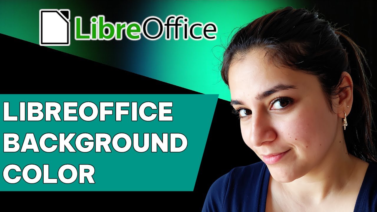 How to Change the Page Background Color in LibreOffice Writer - YouTube