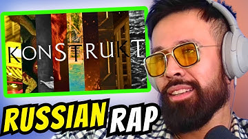 FIRST Reaction to RUSSIAN Rap: KONSTRUKT