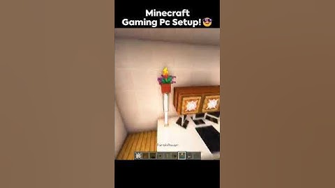 Minecraft Gaming Pc Setup #minecraft #gaming #shorts #shortvideo #shortsfeed #minecraft building