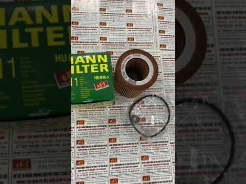 Lọc dầu nhớt Vinfast Lux SA, A. 2.0 Mann Filter HU 816 X