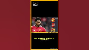 Marcus Rashford has just 𝐬𝐢𝐠𝐧𝐞𝐝 the contract as new Barcelona player!