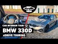 BMW 330d xDriveTouring -  2020 interior 360° view