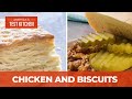 How to Make Indoor Pulled Chicken and the Ultimate Flaky Buttermilk Biscuits