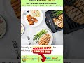 Chefman Electric Smokeless Indoor Grill w Non Stick Cooking Surface & Adjustable Temperature Knob