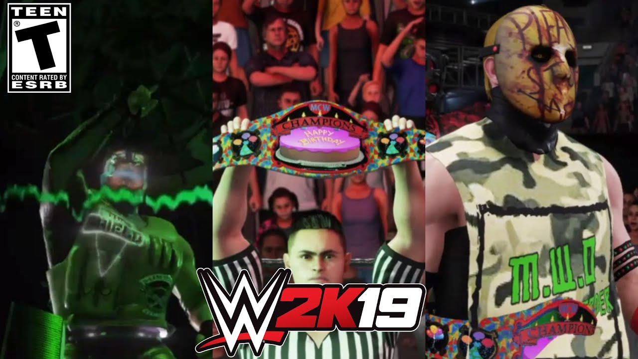 WWE 2K19 Zane the Monster Vs Mobmen2010 for the Birthday Championship